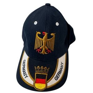 Germany Embroidered Black Cap